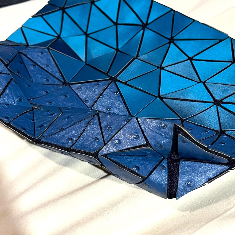Patrizîa Luca - Geometric Blue Clutch Purse